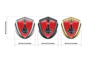 Domed Emblem Badge High-End Feel Drift Style